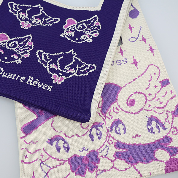 ニットマルシェバッグ【Face】