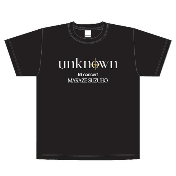 Tシャツ【黒】／『unknown』(Mサイズ): 梅田芸術劇場 - 宝塚 