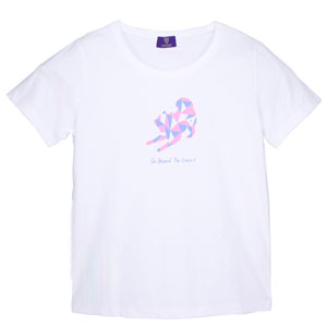 Tシャツ（B）【ホワイト】／礼真琴: グッズ - 宝塚クリエイティブ