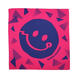 綿サテンハンカチ（A）【ピンク】／桜木みなと: グッズ - 宝塚