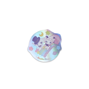 オーロラステッカー【レヴィ＆ネム虹】