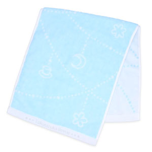 フェイスタオル　組ALL柄【ブルー】