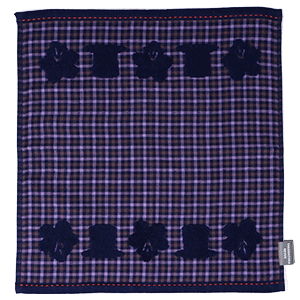 ハンドタオル すみれハット【ネイビー】
