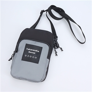 リフレクターショルダーポーチ【ブラック】