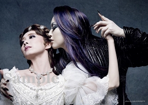 朝夏 実咲 2Lスチール2枚組／宙組『エリザベート―愛と死の輪舞（ロンド）―』