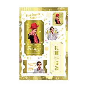 宝塚歌劇団　縣千　グッズ各種④ スターステッカーシート／縣千: グッズ - 宝塚クリエイティブアーツ