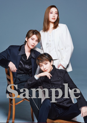 2026宝塚GRAPHポスター（5月号）瑠風輝・天紫珠李・彩海せら