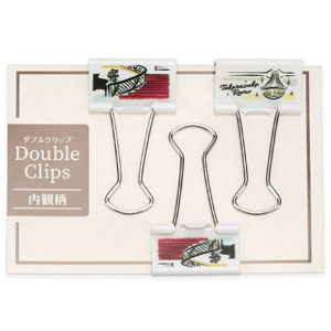 ダブルクリップ【内観柄】