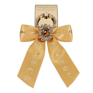 スマホリング【イエロー】／Maison de FLEUR