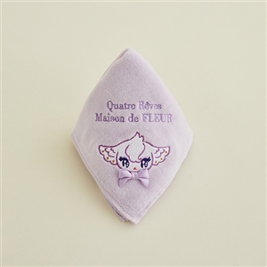 リボンハンドタオル【パープル】／Maison de FLEUR