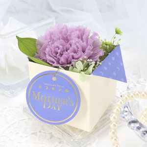 プリザーブドフラワー【パープル】