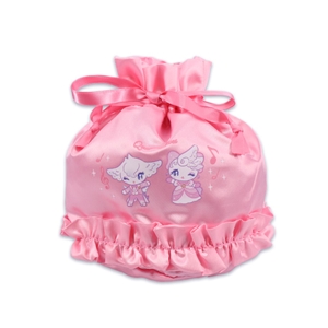 フリル巾着【Flower】