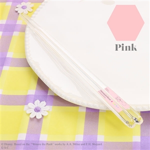 クリアお箸【ピンク】／ディズニー