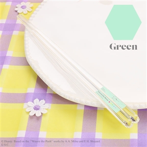 クリアお箸【グリーン】／ディズニー
