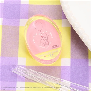 クリア箸置き【ピンク】／ディズニー