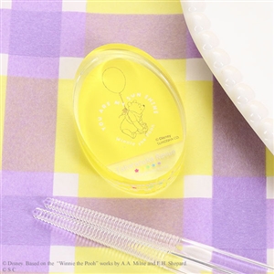 クリア箸置き【イエロー】／ディズニー