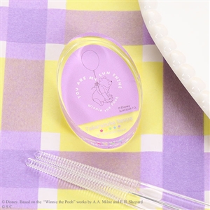 クリア箸置き【パープル】／ディズニー