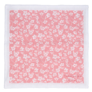 かや生地ふきん【すみれピンク】