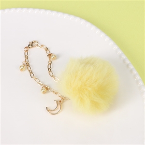 ファーバッグチャーム【Moon】