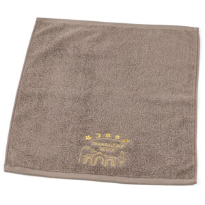 ゲストタオル【ブラウン】／ホットマン