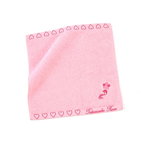 ハンドタオル シャンシャン【ピンク】／ホットマン