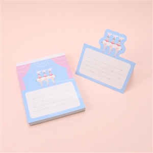 ポップアップメモパッド【ラインダンス】