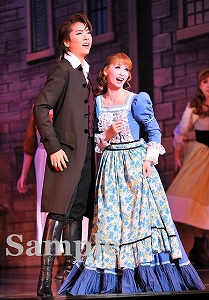 輝月・海乃 舞台写真／月組新人公演『ベルサイユのばら』―オスカルとアンドレ編―