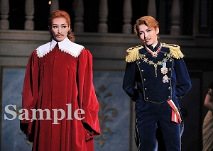 朝夏・蓮水 舞台写真／宙組東京公演『モンテ・クリスト伯』『Amour de 99!! ―99年の愛―』