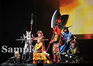 蘭寿 他 舞台写真／花組東急シアターオーブ公演『戦国BASARA』