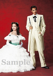 凰稀・朝夏 スチール写真／宙組公演『風と共に去りぬ』