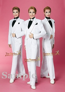 望海・瀬戸・芹香 ２Lスチール／花組宝塚バウホール公演『New Wave! ―花―』