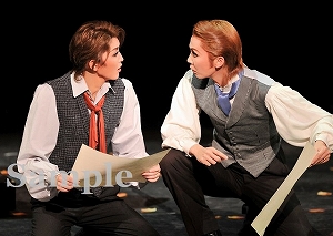 朝夏・緒月 舞台写真／宙組梅田芸術劇場シアター・ドラマシティ公演『翼ある人びと ―ブラームスとクララ・シューマン―』