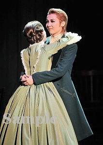 緒月・伶美 舞台写真／宙組梅田芸術劇場シアター・ドラマシティ公演『翼ある人びと ―ブラームスとクララ・シューマン―』