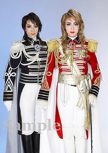 早霧・夢乃 ２Lスチール写真／雪組全国ツアー公演『ベルサイユのばら ―オスカルとアンドレ編―』