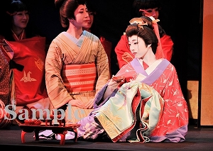 愛加あゆ 舞台写真／雪組梅田芸術劇場シアター・ドラマシティ公演『心中・恋の大和路』