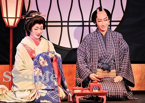 未涼・桃花 舞台写真／雪組梅田芸術劇場シアター・ドラマシティ公演『心中・恋の大和路』