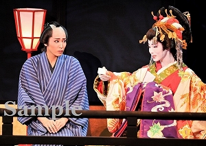 月城・大湖 舞台写真／雪組梅田芸術劇場シアター・ドラマシティ公演『心中・恋の大和路』