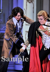 朝夏・汝鳥 舞台写真／宙組大劇場公演『ベルサイユのばら ―オスカル編―』