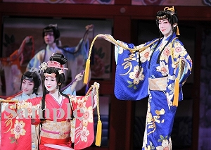 龍 愛希 舞台写真／月組東京公演『宝塚をどり』『明日への指針 ―センチュリー号の航海日誌―』『TAKARAZUKA 花詩集100!!』
