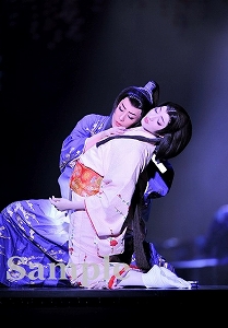 月城・有沙 舞台写真／雪組新人公演『一夢庵風流記　前田慶次』