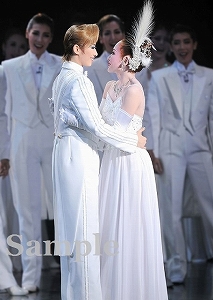 明日海・蘭乃 舞台写真／「蘭乃はなサヨナラショー」