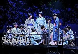 月城ほか 舞台写真／雪組新人公演『星逢一夜（ほしあいひとよ）』