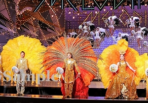 フィナーレ 舞台写真／花組大劇場公演『新源氏物語』『Melodia－熱く美しき旋律－』