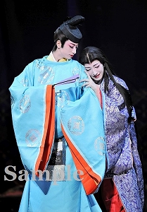 柚香 帆純 舞台写真／花組新人公演『新源氏物語』