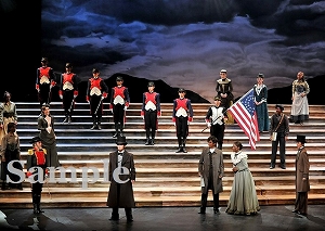 轟 ほか 舞台写真／花組ドラマシティ公演『For the people－リンカーン 自由を求めた男－』