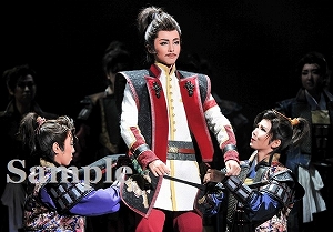 暁  春海  夢奈 舞台写真／月組新人公演『NOBUNAGA 信長 ―下天の夢―』