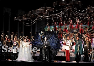 フィナーレ 舞台写真／宙組大劇場公演『エリザベート―愛と死の輪舞（ロンド）―』