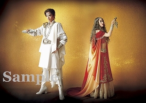 明日海 花乃 2Lスチール／花組『雪華抄（せっかしょう）』『金色（こんじき）の砂漠』