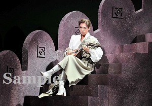 明日海りお 舞台写真／花組大劇場公演『雪華抄（せっかしょう）』『金色（こんじき）の砂漠』