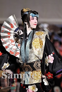 明日海りお ポケットスチール／花組大劇場公演『雪華抄（せっかしょう）』『金色（こんじき）の砂漠』